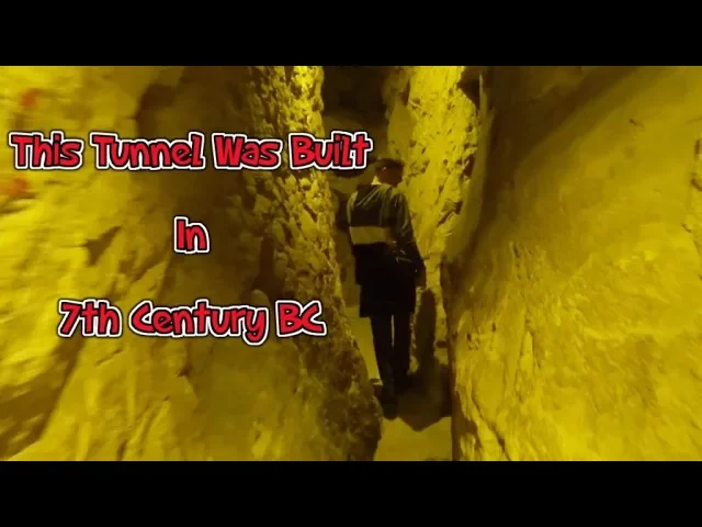 walking hezekiah s tunnel in the city of david jerusalem